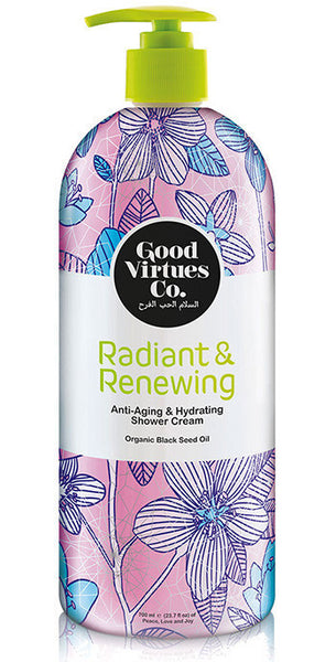 Radiant & Renewing Anti-Aging & Hydrating Shower Cream