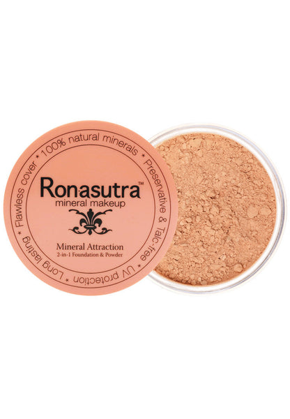 2-in-1 Mineral Foundation and Powder in 04 Honey (8g)