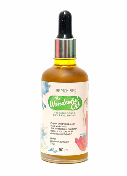 RememberMe The Wonderful Oil: Habbatus Sauda Oil