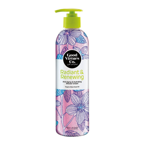 Radiant & Renewing Anti-Aging & Hydrating Shower Cream