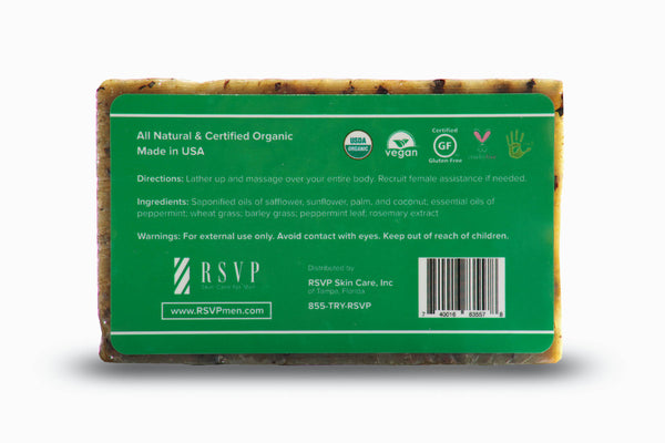 Herbal Mint Organic Soap Bar (114g)